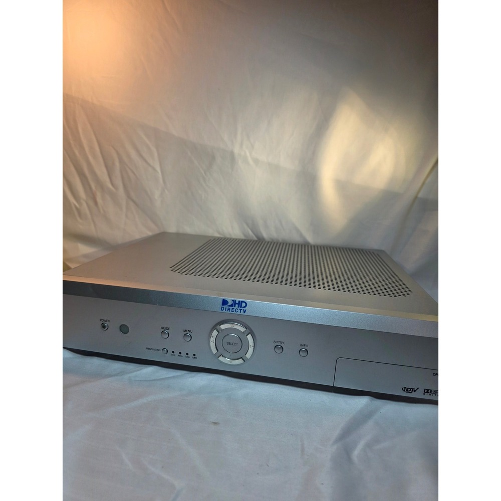 DirecTV HD Satellite Receiver Silver Model H10-250 High Definition TV Box
